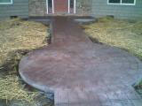 Circle Stone Sidewalk